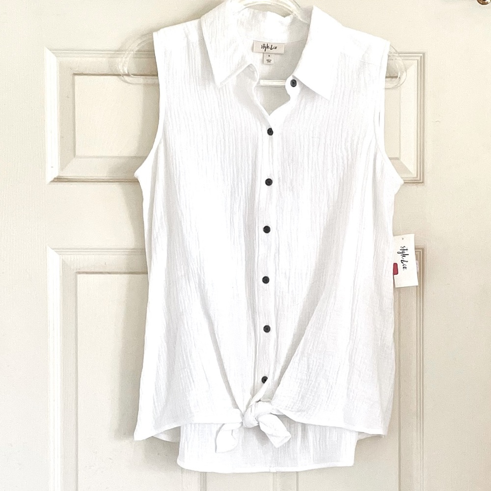 STYLE & CO women’s top size S